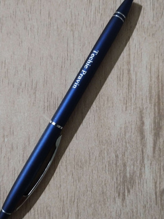 Metal Carving Retractable Pen
